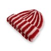 Anna-Kaci Knit Beanie with Colorblock Stripes and Folded Cuff Winter Hat - 2 of 2
