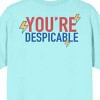Looney Tunes Daffy Duck You're Despicable Crew Neck Short Sleeve Mint Women's T-shirt - 4 of 4