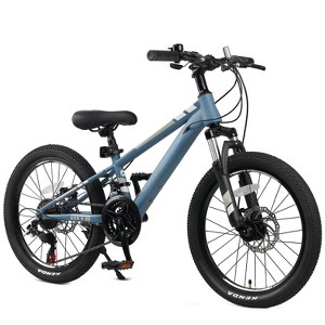 Itopfox Kids Mountain Bike for Boys and Girls, 21-Speed Bicycle with Front Suspension and Disc Brakes, Multiple Colors for Ages 6-14 - 1 of 4