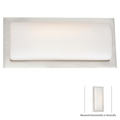 George Kovacs Lighting 1 - Light Sconce in  Brushed Stainless Steel