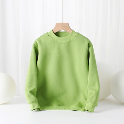 MyKids-USA Baby Solid Color Thickened Autumn Basic Hoodies