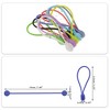 Unique Bargains Reusable Magnetic Cable Ties 7.48" Length 5 Pcs - 4 of 4