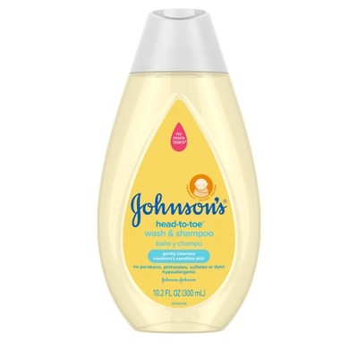 Johnson's Head-To-Toe Baby Wash and Shampoo - 10.2 fl oz