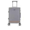 Coolife Luggage set PC+aluminum 20/24/28 inch three models set, stylish aluminum frame password lock luggage - 3 of 4