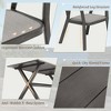 Outdoor Dining Set, 59 Inch Patio Furniture Set with PE Wicker Chairs, All-Weather Resistant Aluminum - 4 of 4