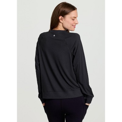 RBX Active Women's Buttery Soft Stretch Jersey Ultra Lightweight Banded Pullover Tee - image 2