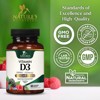 Vitamin D3 5000 IU (125 mcg) - Chewable Vitamin D Supplements for Bone, Teeth, Muscle & Immune Support, Sugar Free, Non-GMO - 60 Tablets - 3 of 4