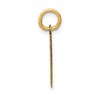 Black Bow Jewelry 14k Yellow Gold, Jersey Collection, Small Number 1 Pendant - 2 of 4