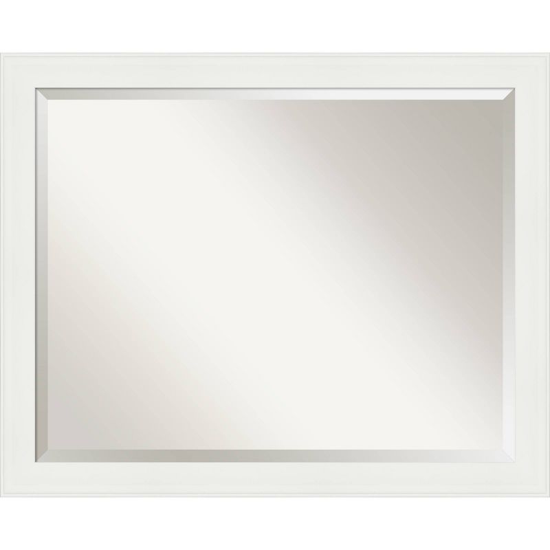 Vanity White Framed Bathroom Vanity Wall Mirror - Amanti Art, 1 of 8