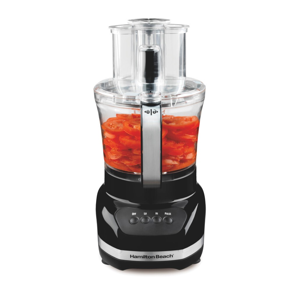 UPC 040094705801 product image for Hamilton Beach Big Mouth Duo 12 Cup Food Processor Includes 4 Cup Mini Bowl and  | upcitemdb.com