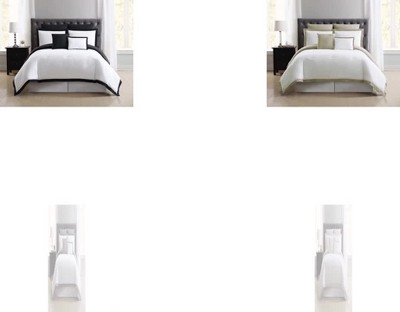 Full White Microfiber Reversible Bed in a Bag Set