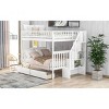 Streamdale Full over Full Bunk Bed with Two Drawers and Storage, White - 4 of 4