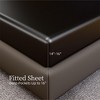 ChicFurnit Full King Queen Twin Size Satin Bed Sheets Silky Smooth Fabric 360 Secure Fit for Living Room - 4 of 4