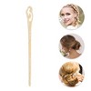 Unique Bargains Women's Auspicious Hair Chopstick Beige 1 Pc - 3 of 4