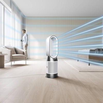 White HEPA Filter Hot and Cool Purifying Fan
