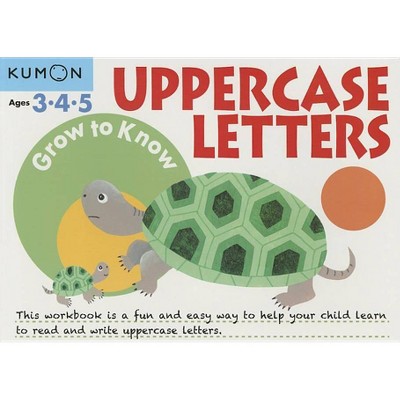 Uppercase Letters Ages 3-5 - (Grow to Know Workbooks) (Paperback)