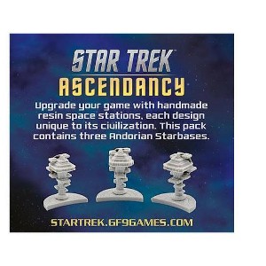 Star Trek: Ascendancy Andorian Star Base Set, Expansion for Strategy Game - 1 of 4