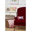 C&F Home Valentine's Day "XOXO" Hooked Small/Petite Accent Pillow, 6" x 12" - 3 of 4
