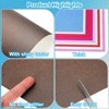 Unique Bargains Glitter 250gsm Sparkly Gold Card Stock Gold 10 Pcs - 3 of 4