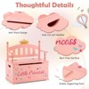 Infans 3-Piece Kids Room Furniture Set Vanity Table Dressing Mirror Storage Bench Seat - 2 of 4