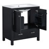 CAVINAS Bathroom Vanity with Single Combination Under Counter Sink and Soft Closure,Bathroom Storage Cabinet with 2 Doors and a Drawer - 4 of 4