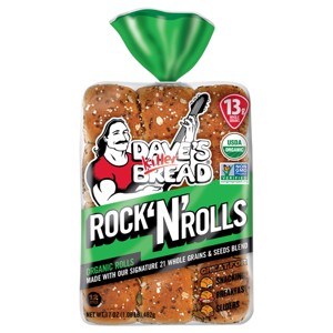 Dave's Killer Bread Rock 'n' Rolls - 16oz - 1 of 4