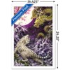 Trends International Kayomi Harai - Moonlight Dragon and Tiger Framed Wall Poster Prints - 3 of 4