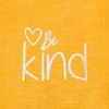 Dalix Be Kind Embroidered Cotton Relaxed Fit Short Sleeve Crewneck Tee Shirt Women - 4 of 4