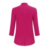 Clearlove Women's Casual Open Front Blazers Shawl Lapel Ruched Long Sleeve Office Lightweight Blazer Jackets with Pockets - 4 of 4