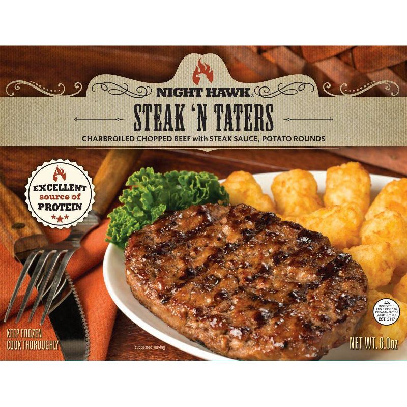 Night Hawk Frozen Steak 'n Taters - 6oz, 3 of 5