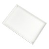 Unique Bargains PU Leather White Jewelry Organizer Trays with Removable Dividers - 3 of 4