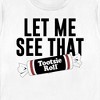 Women's Tootsie Roll Let Me See That Slogan T-Shirt - 2 of 4