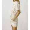 Women's Tiny Floral Bouquet Romper - STORIA - 3 of 4