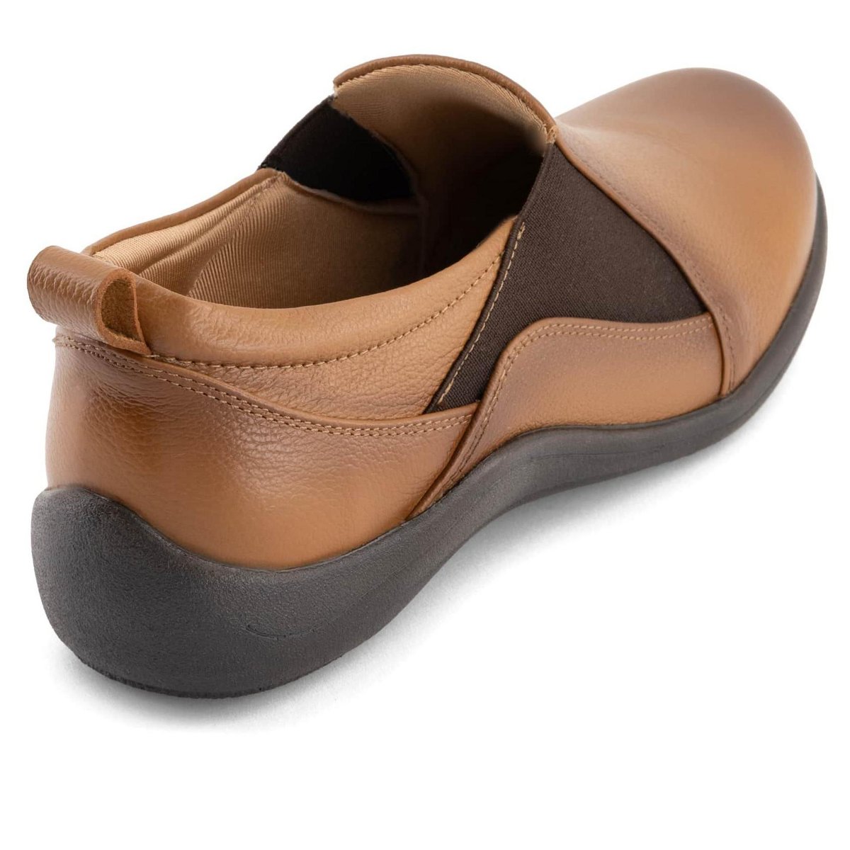 Женские туфли Andrea Women's Exclusive comfort Leather Loafers 94761-3887981 Brown 7 — фото 2