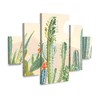 Trademark Fine Art Danhui Nai Desert Greenhouse I 5 Piece Panel Set Art - 2 of 3