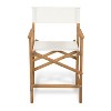 Christopher Knight Home Perla Outdoor Acacia Wood 25.75 Inch Barstools with Weather-Resistant Cushion (Set of 2) - 4 of 4