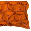 18"x18" Leaves Square Throw Pillow Orange - Rizzy Home - image 3 of 3