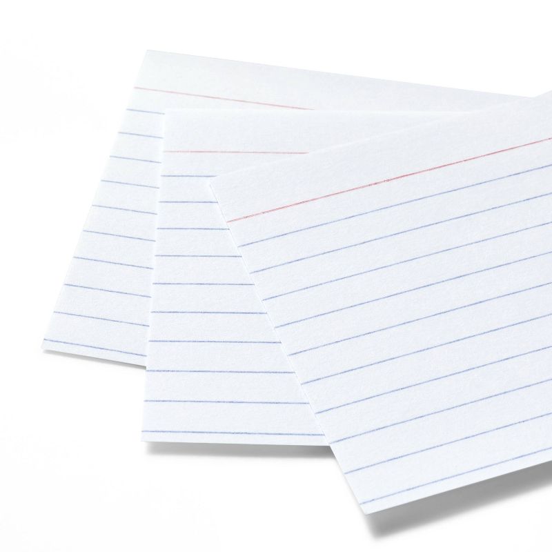 100ct 3" x 5" Ruled Index Cards - up & up™, 3 of 8
