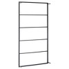 vidaXL Towel Rack Black Steel 45.7 in x 23.6 in x 3.9 in Towel Rack - 4 of 4