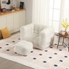 LIVAREEmlen Single chair comfortable seat, the seat is soft and comfortable, suitable for small living room space single sofa - 2 of 4