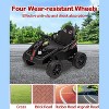 24V Kids Electric Ride-On Car with Parent Control, 4x4 200W ATV for Ages 3+, Adjustable 16" Seat, 4 Shock Absorbers, Music, Durable Wheels - 3 of 4