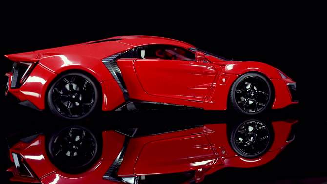 Fast &#38; Furious 1:18 Scale Lykan Hypersport Die-cast Vehicle with Dom Figure, 2 of 8, play video