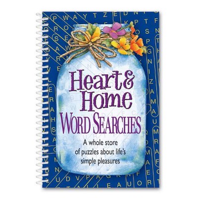 Heart & Home Word Searches - by  Product Concept Editors (Spiral Bound)