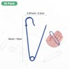 Unique Bargains Sewing Upholstery Spring Lock Blanket Bulk Large Safety Pins 30 Pcs - 3 of 4