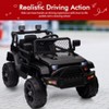 Electric Car for Kids with Remote Control, 12V Ride on Toys for 3+ Year Old, 3 Speeds Truck to Drive - 2 of 4