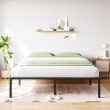 Whizmax 16 Inch Bed Frame No Box Spring Needed, Heavy Duty Metal Platform Bed Frame for Bedroom Easy Assembly, Noise Free, Black - 4 of 4