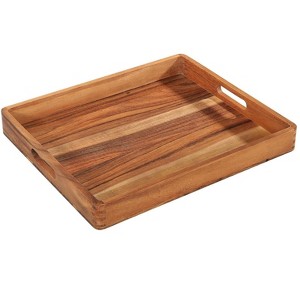 ZASSENHAUS Wood Serving Tray, Acacia, rectangular - 1 of 4