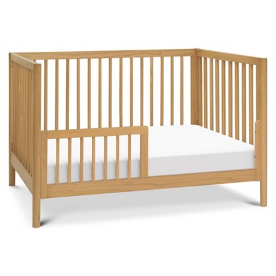 Honey Oak 3-in-1 Convertible Crib with Adjustable Heights