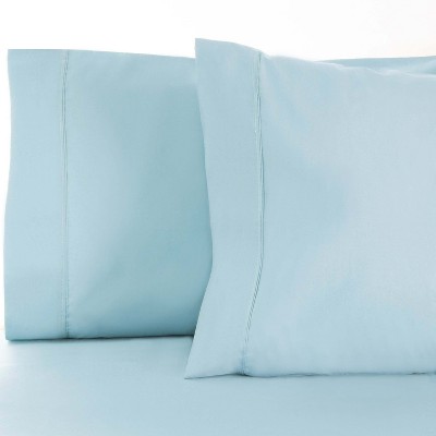 Cotton Blend 600 Thread Count Pillowcase Set of 2 by Blue Nile Mills