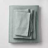 100% Washed Linen Solid Sheet Set - Casaluna™